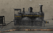 Cargo Steam Train